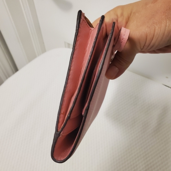 EC Kate Spade Pink Safiano Leather Wristlet/Wallet, Colorful - Picture 10 of 12